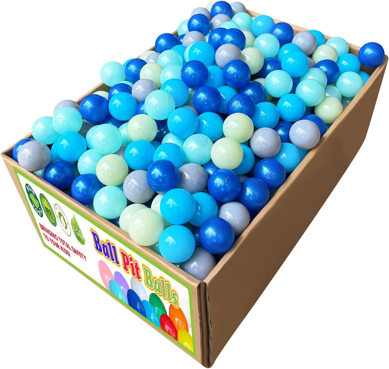 YUFUL Plastic Ball Pit Balls (200/500/1000)