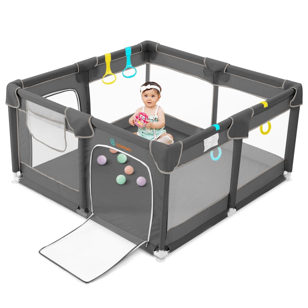 COMOMY 50"x50" Mid-Size Playpen