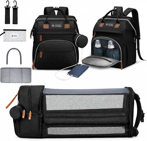 Baby Diaper Bag Backpack with Changing Station
