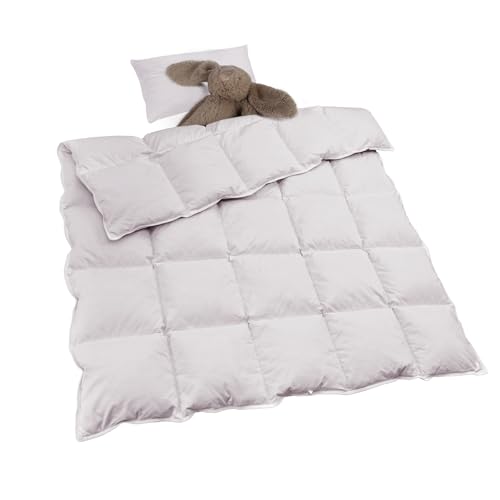 zzlamb Warm Baby Quilt Crib Comforter 41x48in (Misty Grey)