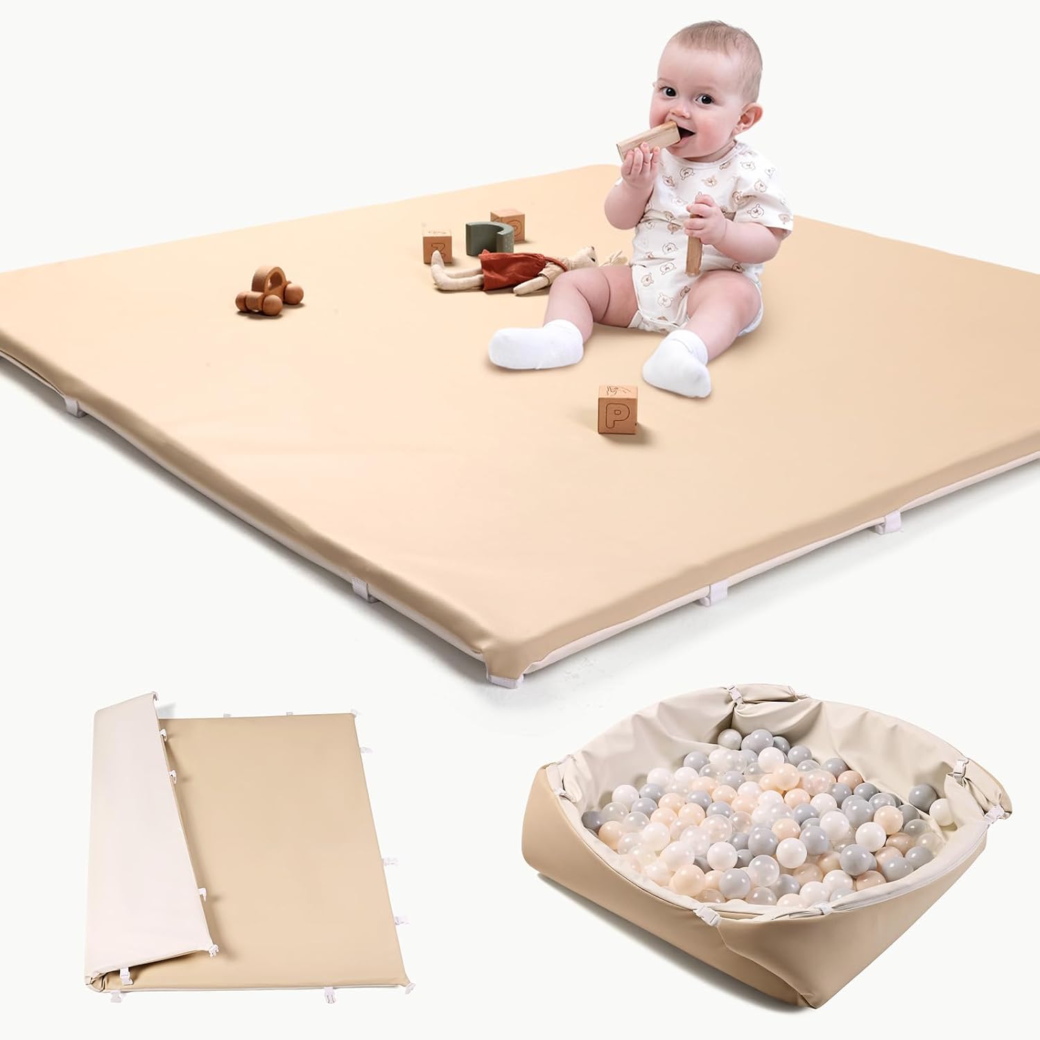 Hikiddy 2-in-1 Foldable Foam Mat