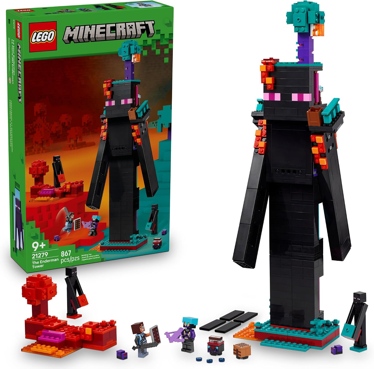LEGO Minecraft The Enderman Tower