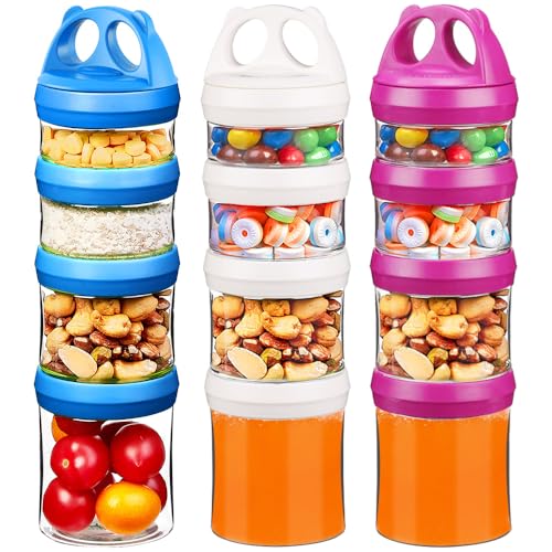 SELEWARE Portable Stackable Food Storage Containers