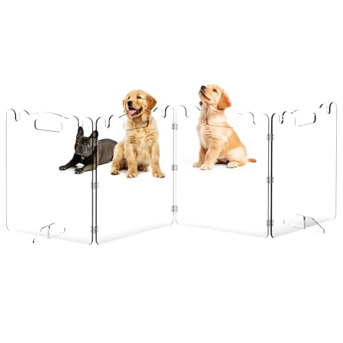 Clear Acrylic Pet Dog Gate (Upitry)