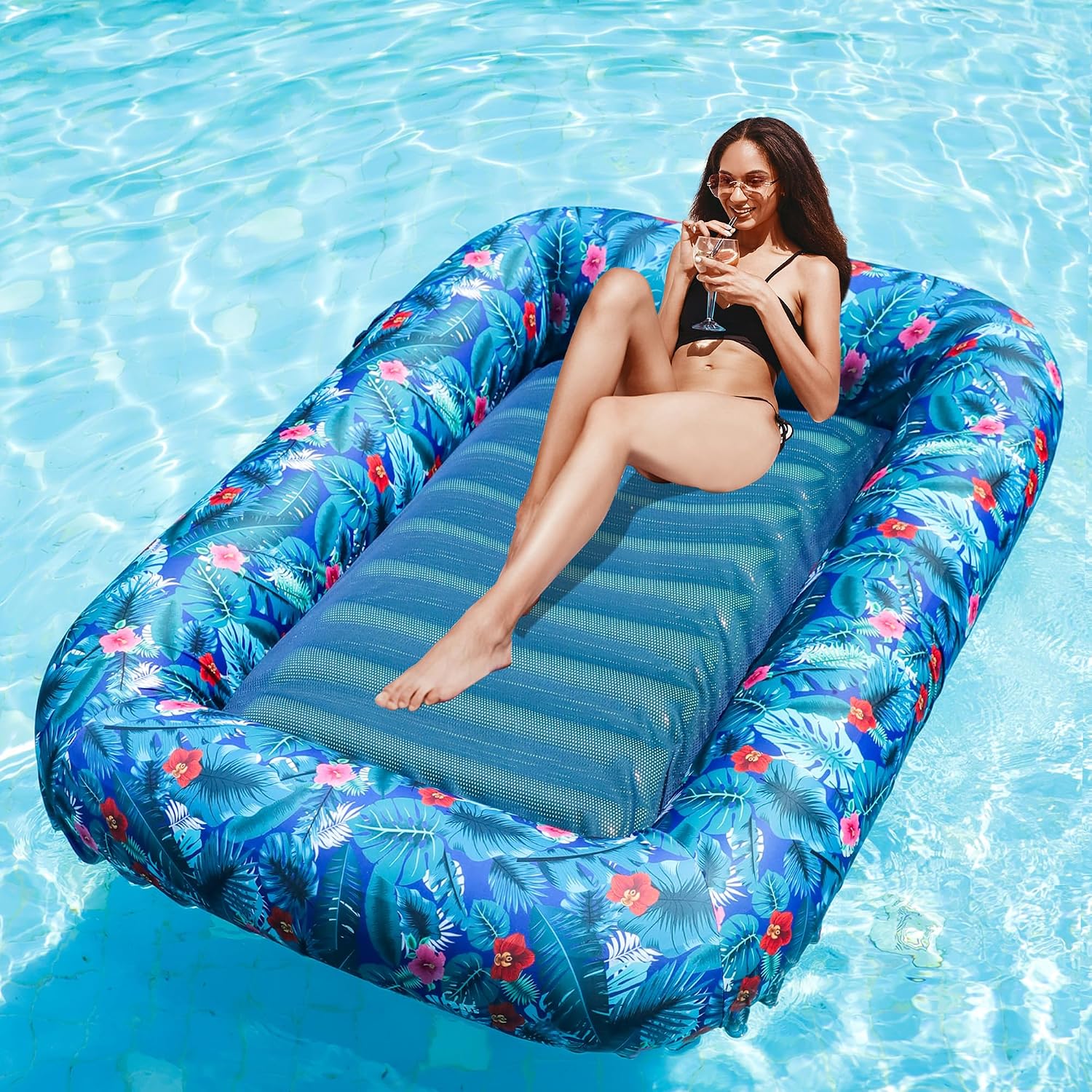 FindUWill Oversized Pool Float Lounge (Premium)