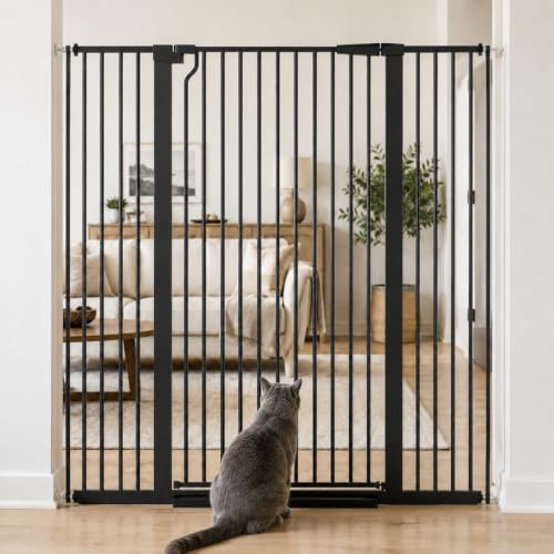 Qonimm 51.18" Extra Tall Pet Gate