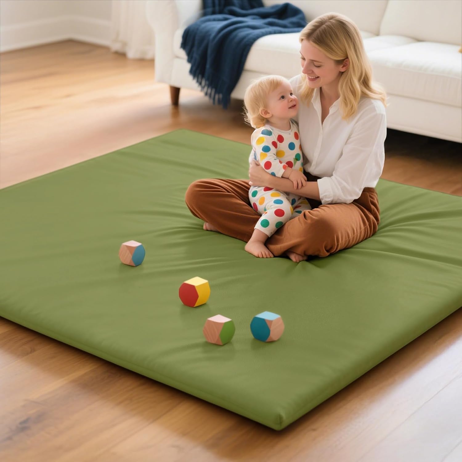 Mallify 50x50 Green Play Mat