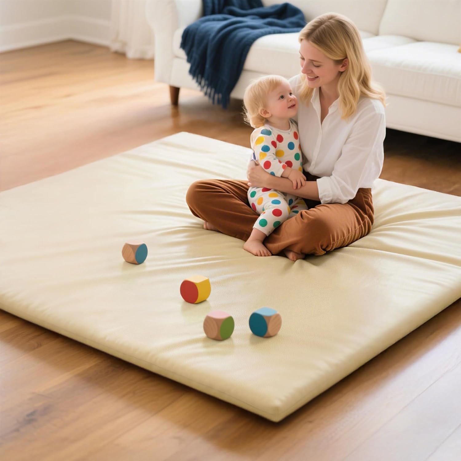 Mallify PU Leather 50x50 Play Mat