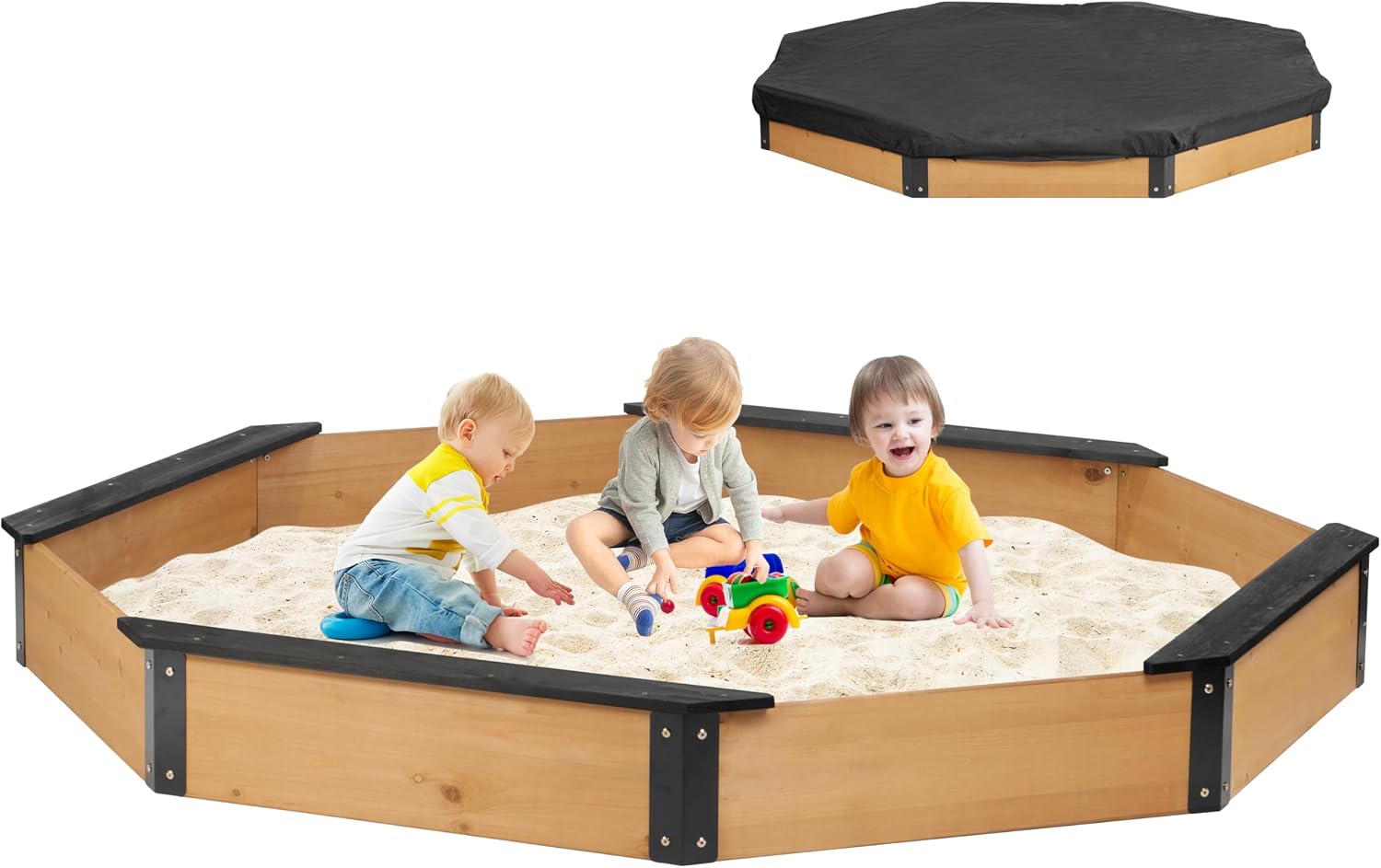 85"x78"x9" Wooden Octagon (MEDERRA)
