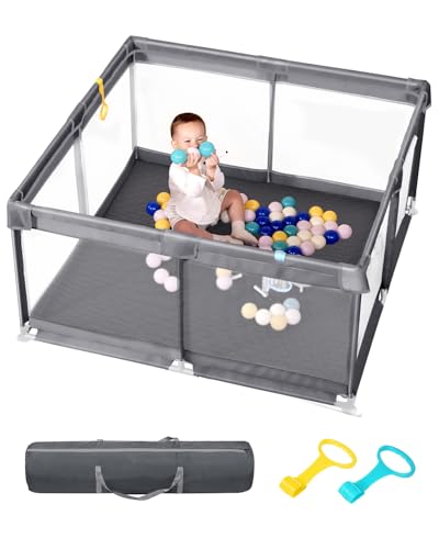 dearlomum Portable Playpen (50"x50")