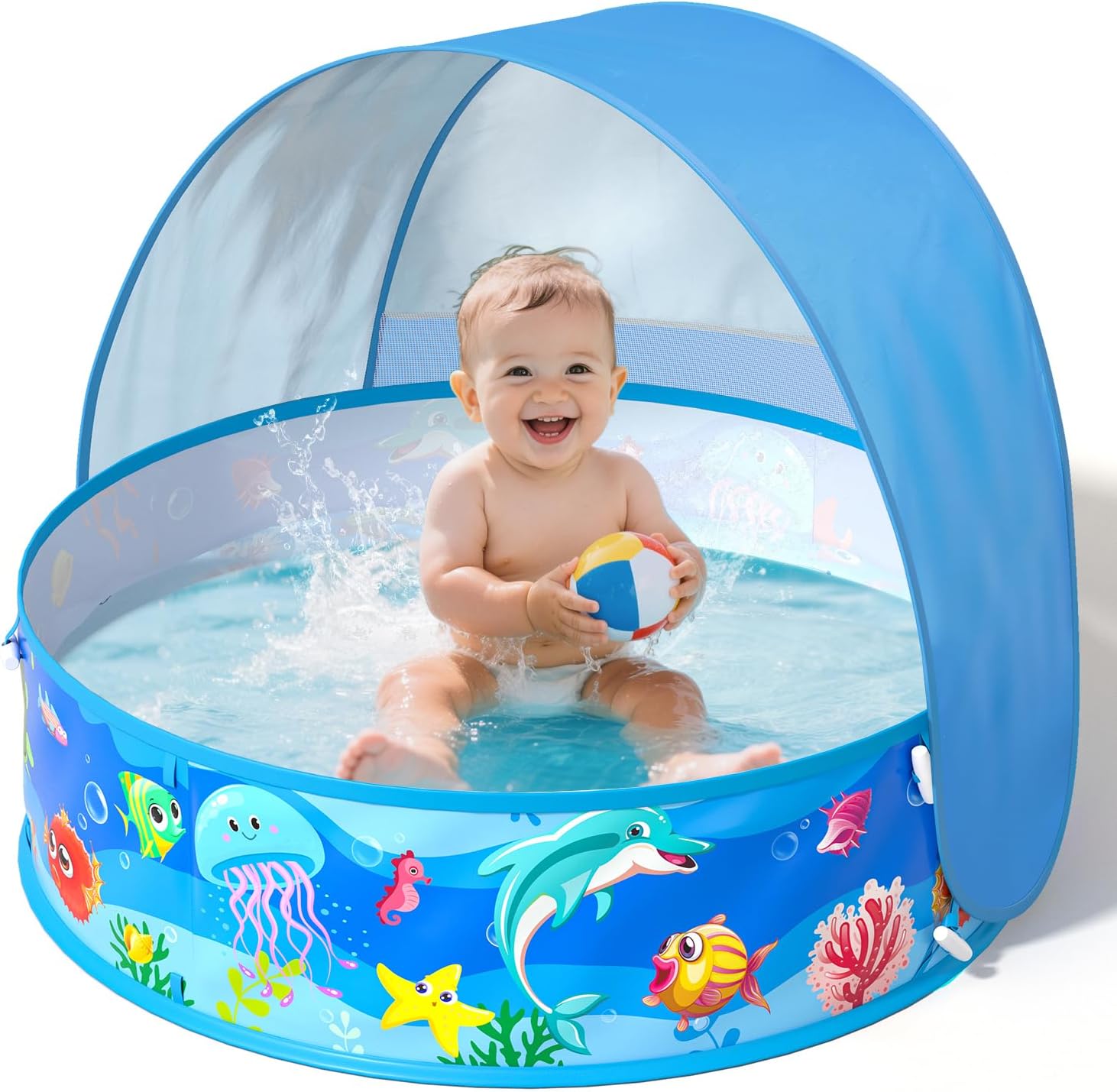 ADUSRIZ Pop-Up Pool Tent