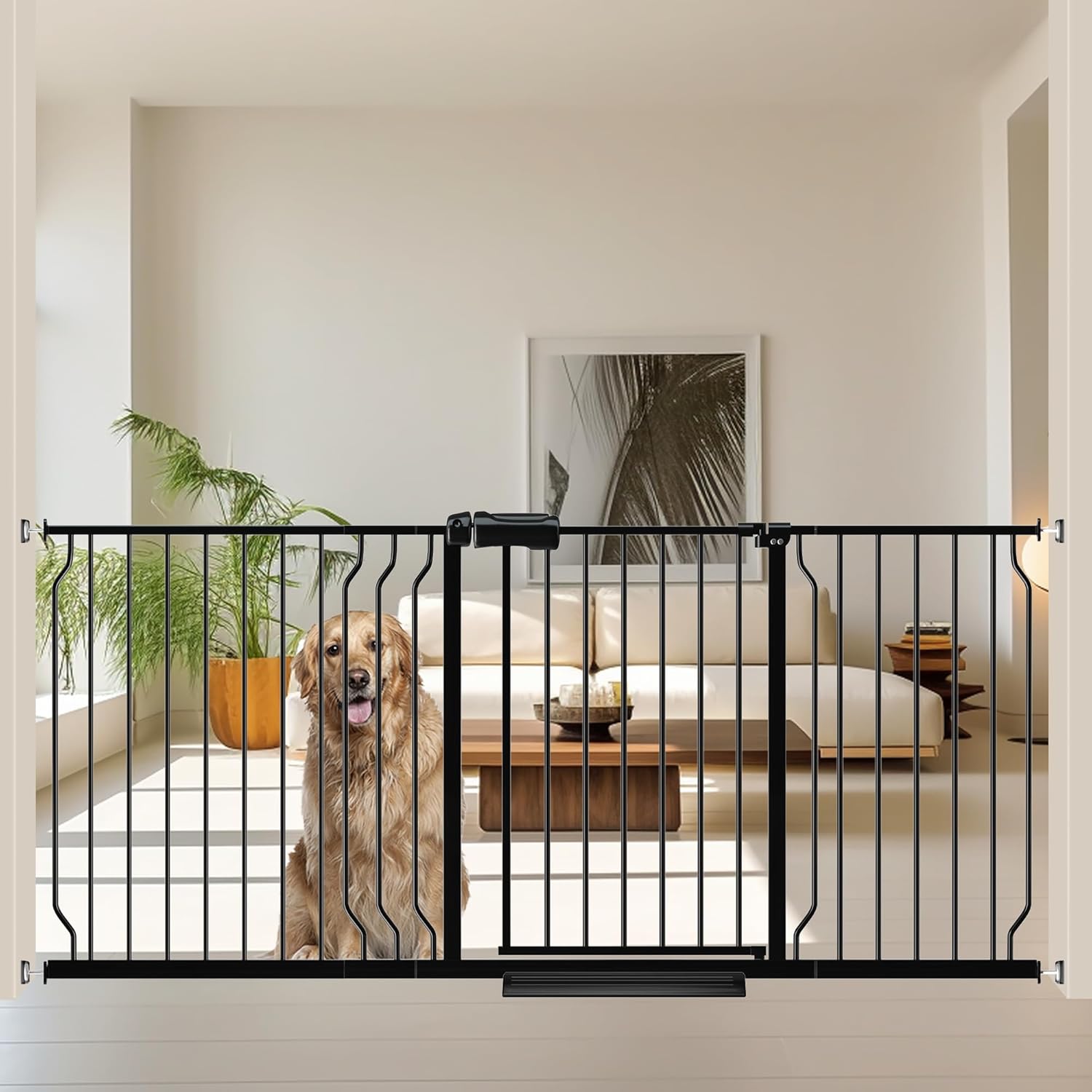 Foreng Extra Wide Baby Gate (Black)