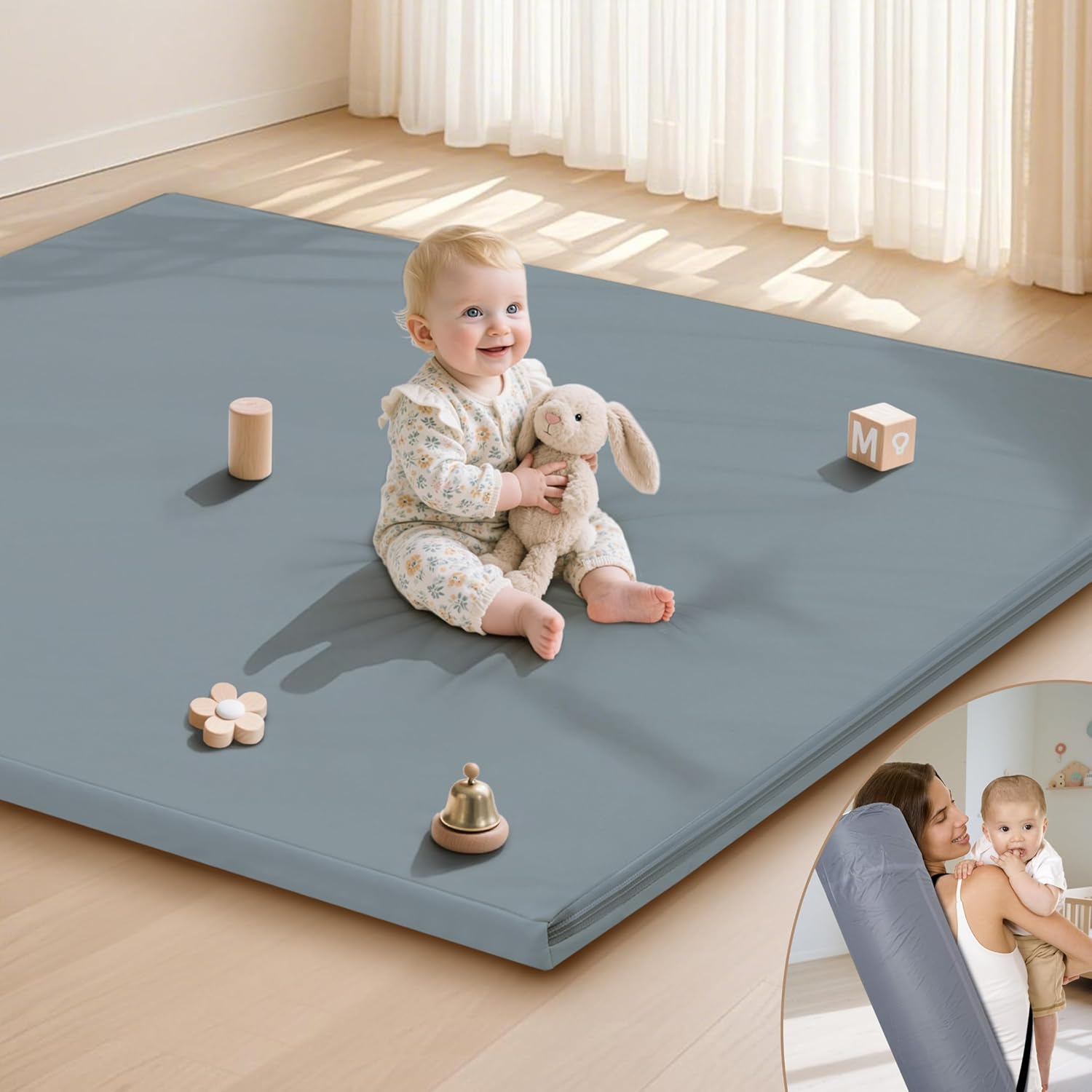 HARBOLLE 47" Extra Thick Mat