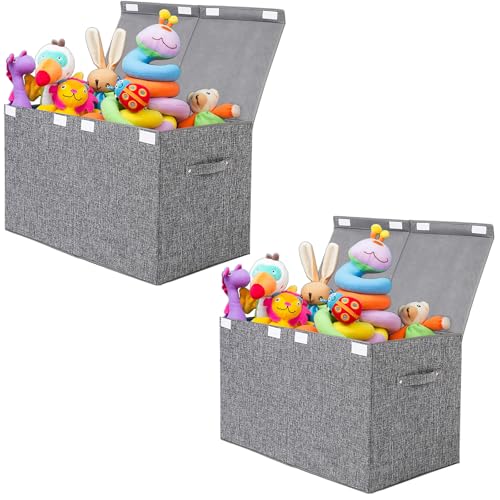 Popoly Toy Box 2-Pack (Gray)