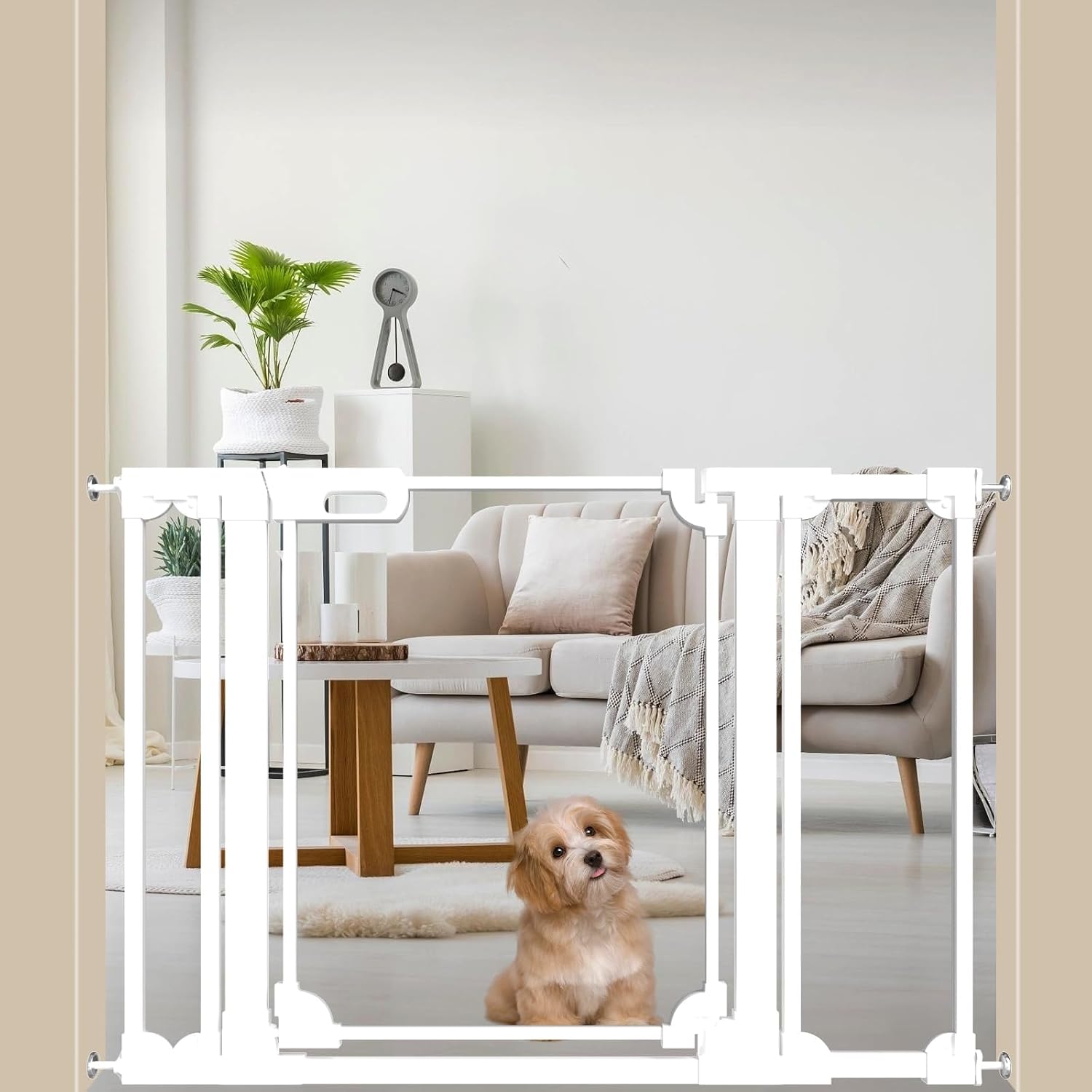 WAOWAO Clear Baby Gate