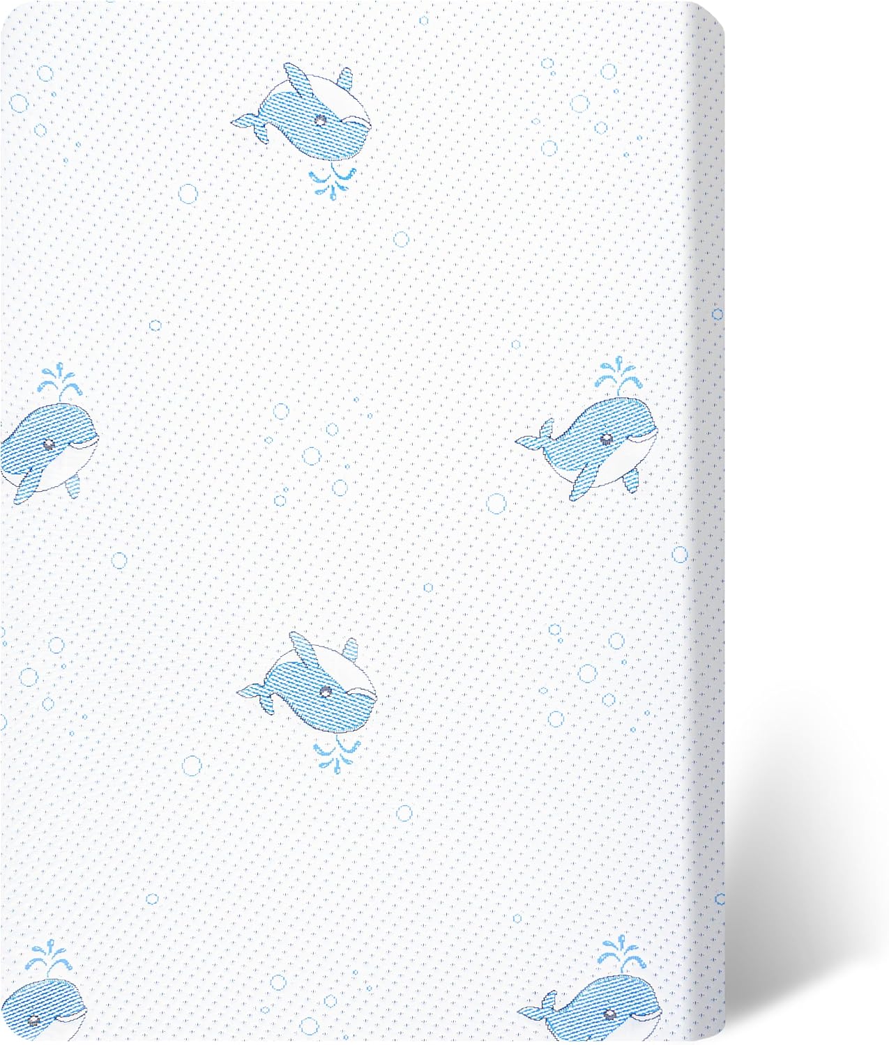 Pack and Play Mattress,38"x26" Pack N Play Mattresses for Baby and Toddler, Soft & Firm Breathable Memory Foam Baby Playpen Mattress for Pack N Play Pad with Removable Cover Washable