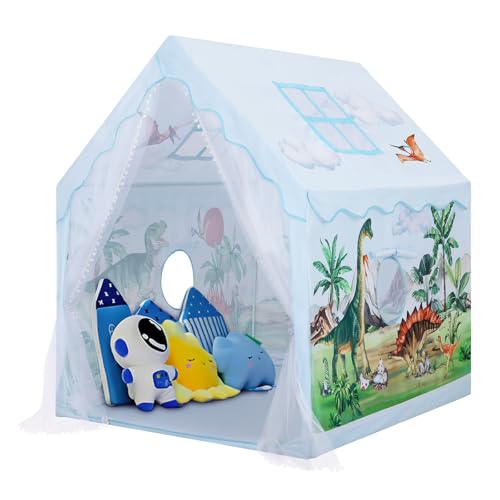 Kids Tent Toddler Playhouse for Boys Girls,Large and Foldable Kids Playtents with Windows,Portable and Lightweight Play Tent Indoor&Outdoor Gift for Children