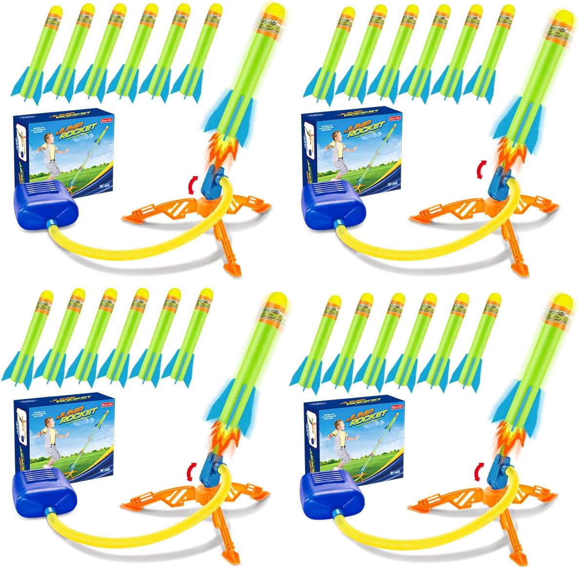 Banvih 4-Pack Rocket Launcher