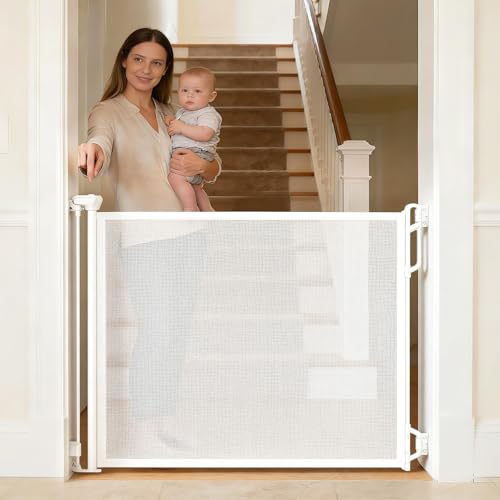 SPACEANY Retractable Mesh Gate