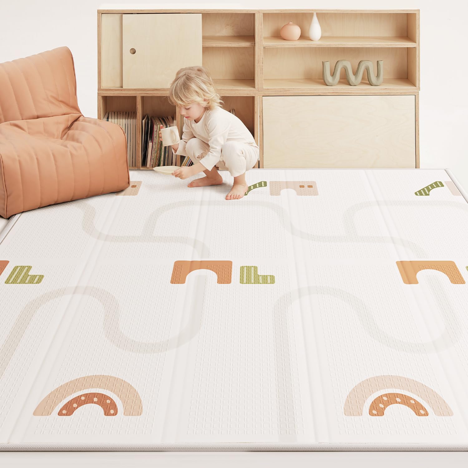BG-BABYGO X-Large Foldable Play Mat