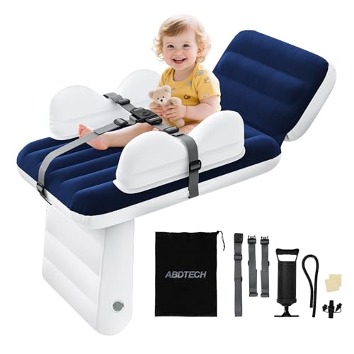 Abdtech Inflatable Toddler Airplane Bed