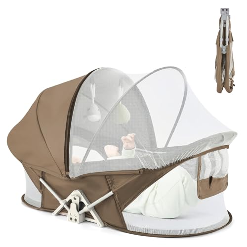 ISELECTOR Portable Baby Bassinet