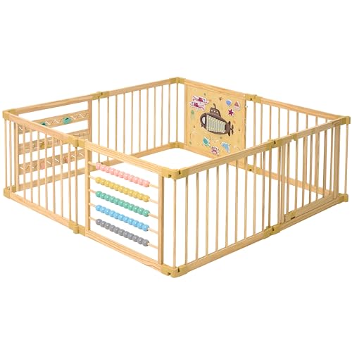 ZETY BABY Wooden Playpen