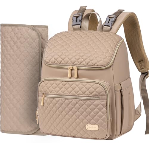 Weitars Diaper Bag Backpack (Khaki)
