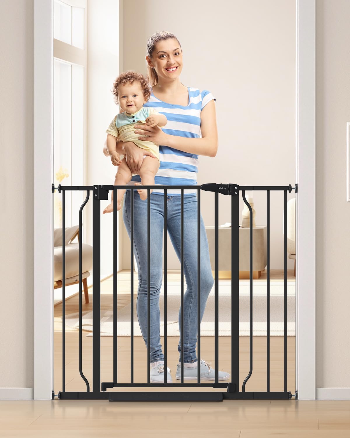 cideny 34" Extra Tall Baby Gate