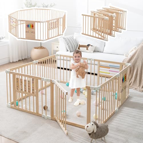 GGF Wooden Playpen & Play Yards