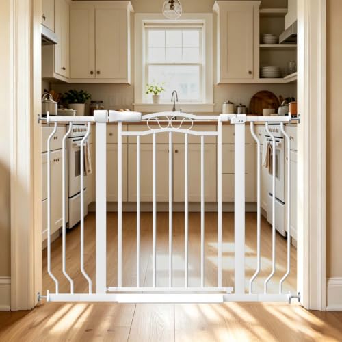 Fairy Baby 29.5"-43.7" Extra Wide Baby Gate