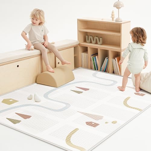BG-BABYGO 50"x77" Foldable Play Mat