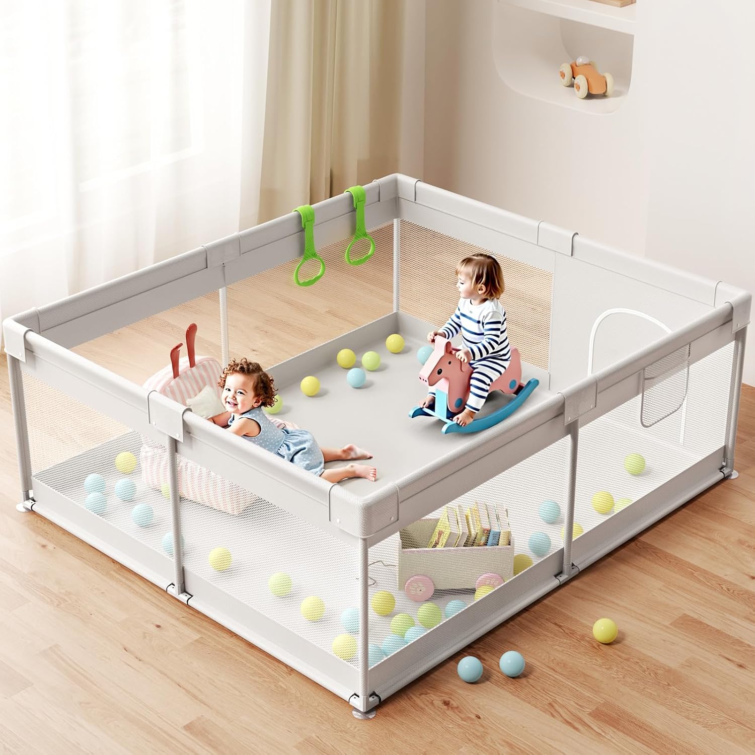 ZEEBABA Extra Large Baby Playpen