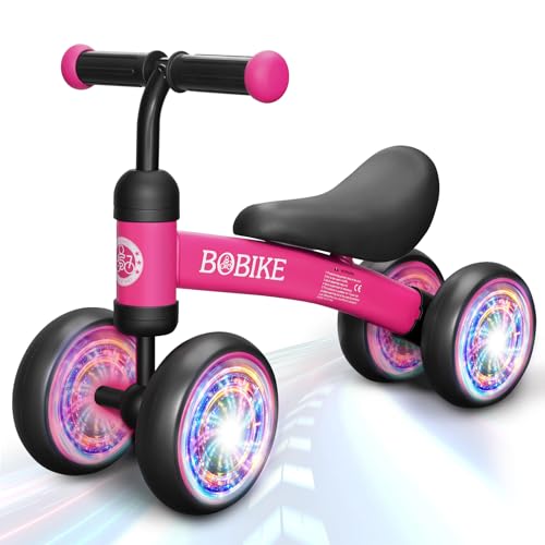 Bobike Baby Balance Bike (Rose Red-Light)