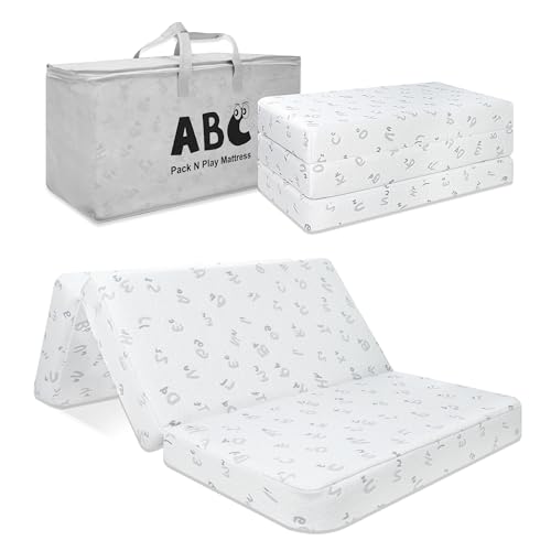 voomf Trifold Pack & Play Mattress