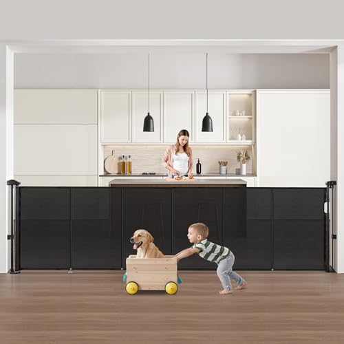 VEVOR Retractable Baby Gate (up to 110")