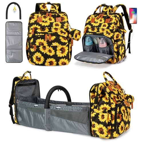 KABAQOO Diaper Bag (Sunflower)