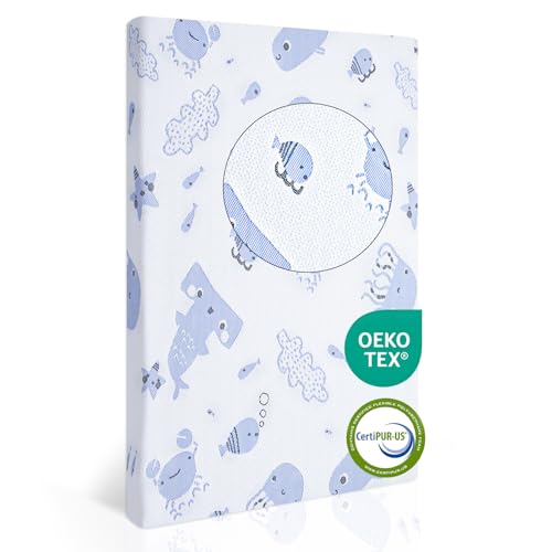 EZKLRWGF Dual-Sided Pack & Play Mattress
