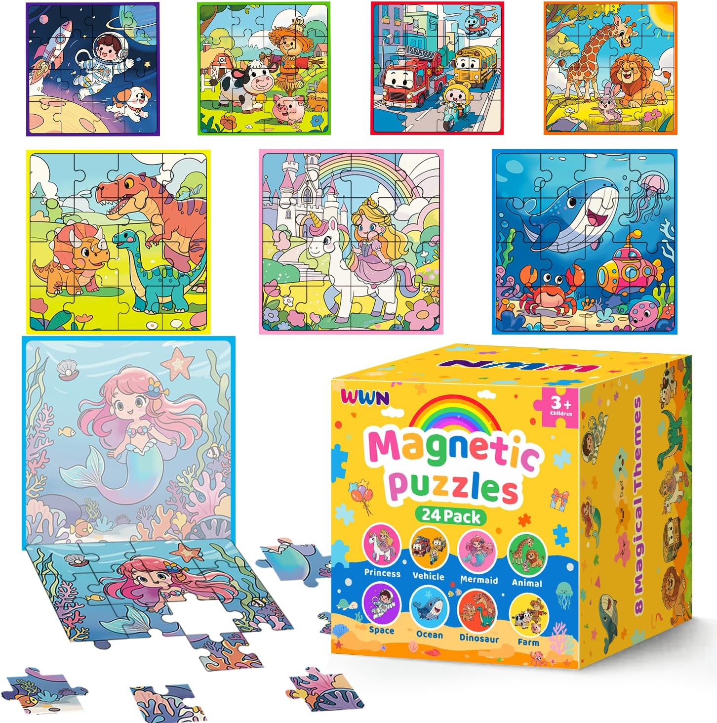 Magnetic Puzzle Party Favors