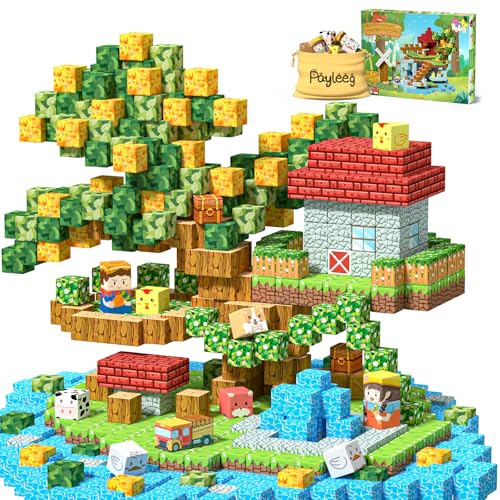 Magnetic Blocks, Forest Animals Magnet World Set