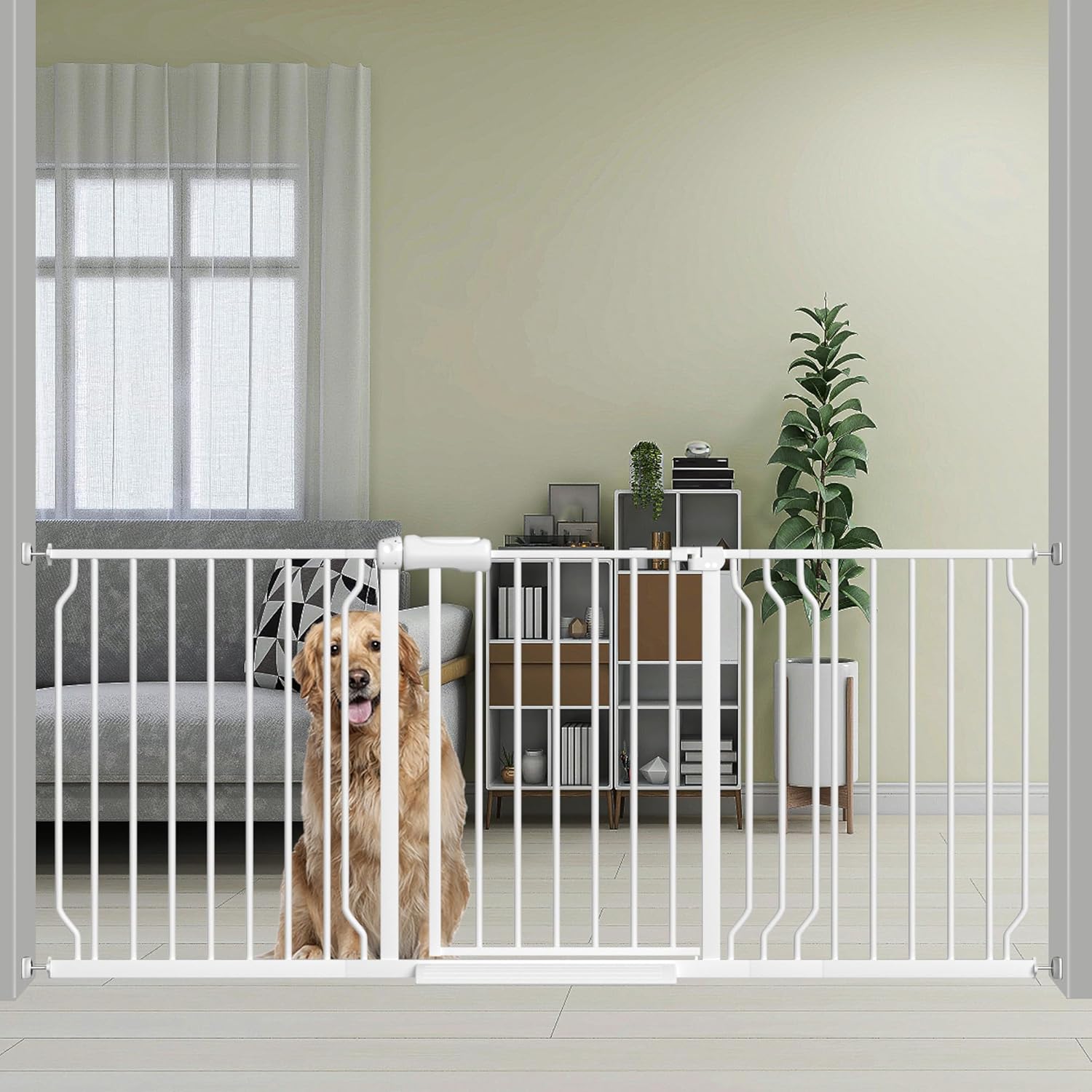Foreng Extra Wide Baby Gate (White)