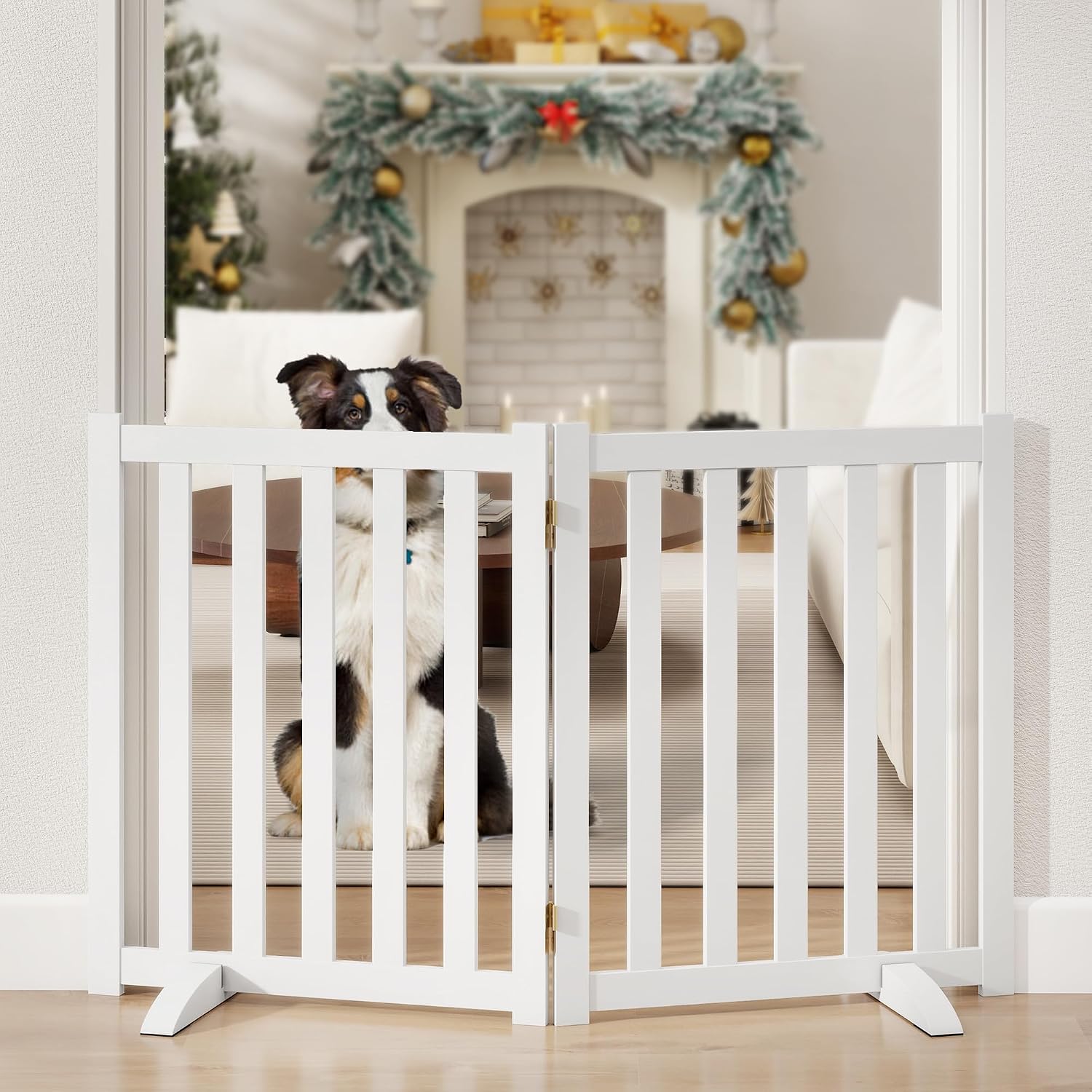 Axeman 24" White Folding Gate