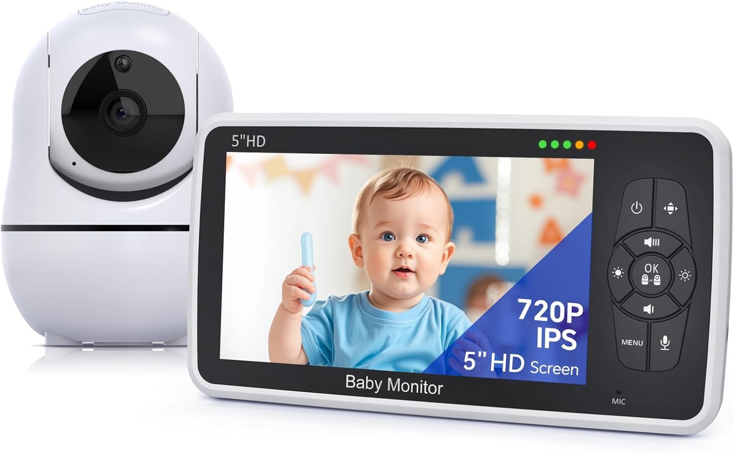 Babystar 5" 720P Monitor