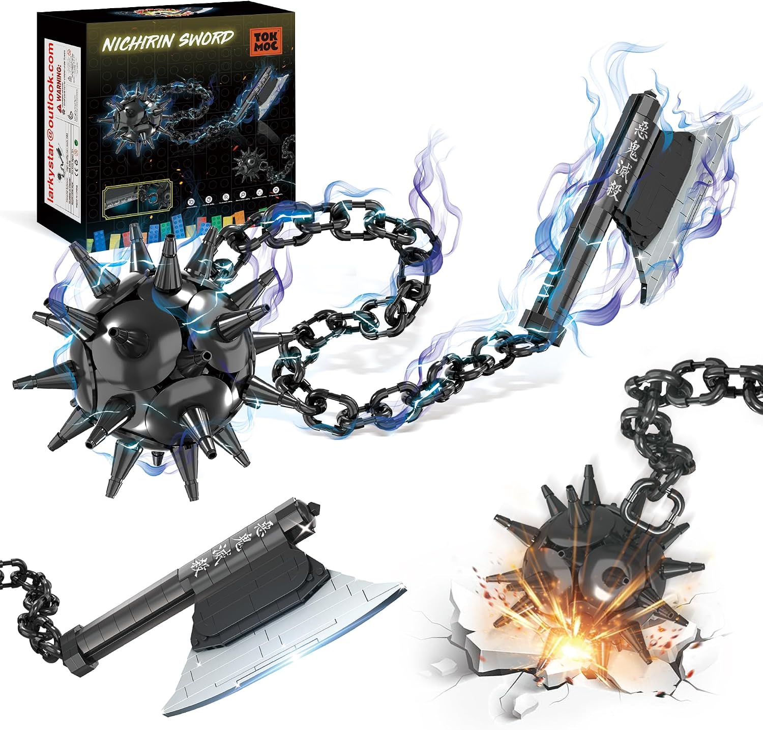 Jorumo Himejima Gyomei Axe & Meteor Hammer