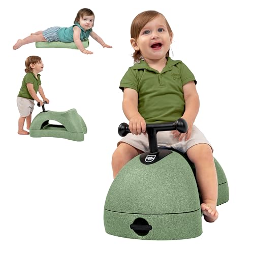 Nuby Boogie Buggy 3-in-1 Scooter for Kids  Walker, Scooter & Caster Board, Lightweight EPP Foam, Waterproof, Indoor & Outdoor Ride-On Toy, Balance & Coordination Development, Green Boogie Buggy