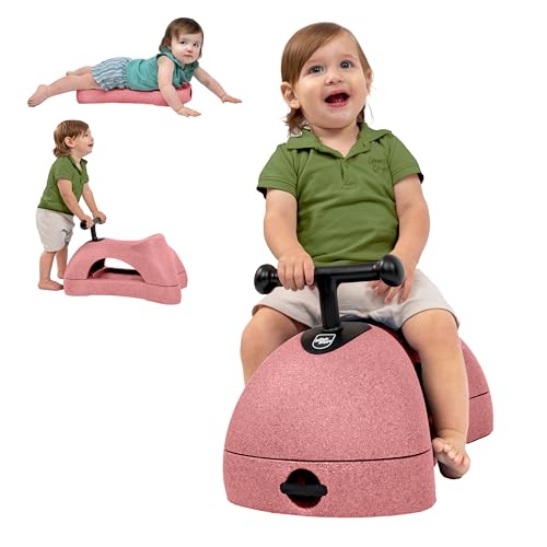 Nuby Boogie Buggy 3-in-1 Scooter for Kids  Walker, Scooter & Caster Board, Lightweight EPP Foam, Waterproof, Indoor & Outdoor Ride-On Toy, Balance & Coordination Development, Pink Boogie Buggy